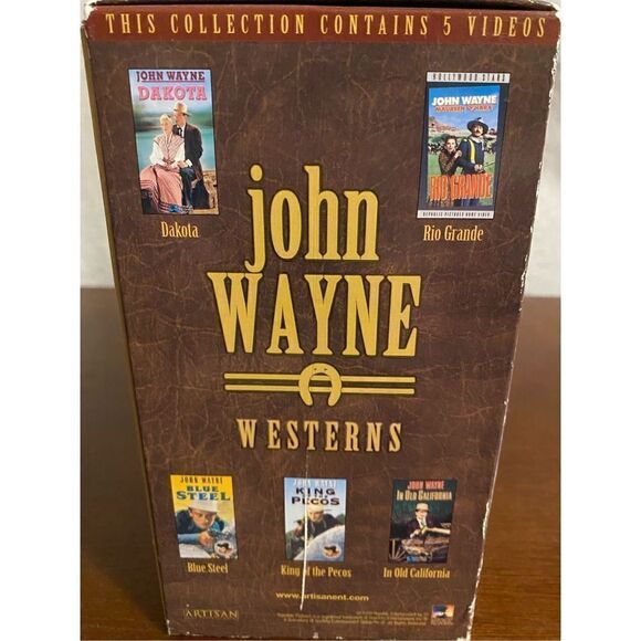 John Wayne set of 5
Vhs tapes - Picture 3 of 5